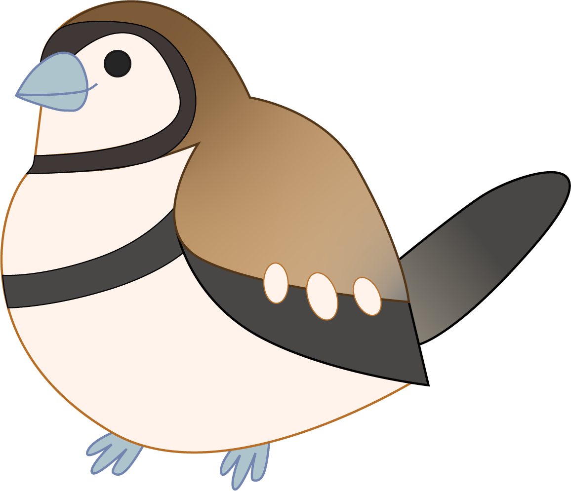 FINCH bird illustration